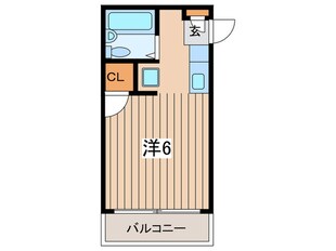 ＹＭコーポ南台の物件間取画像